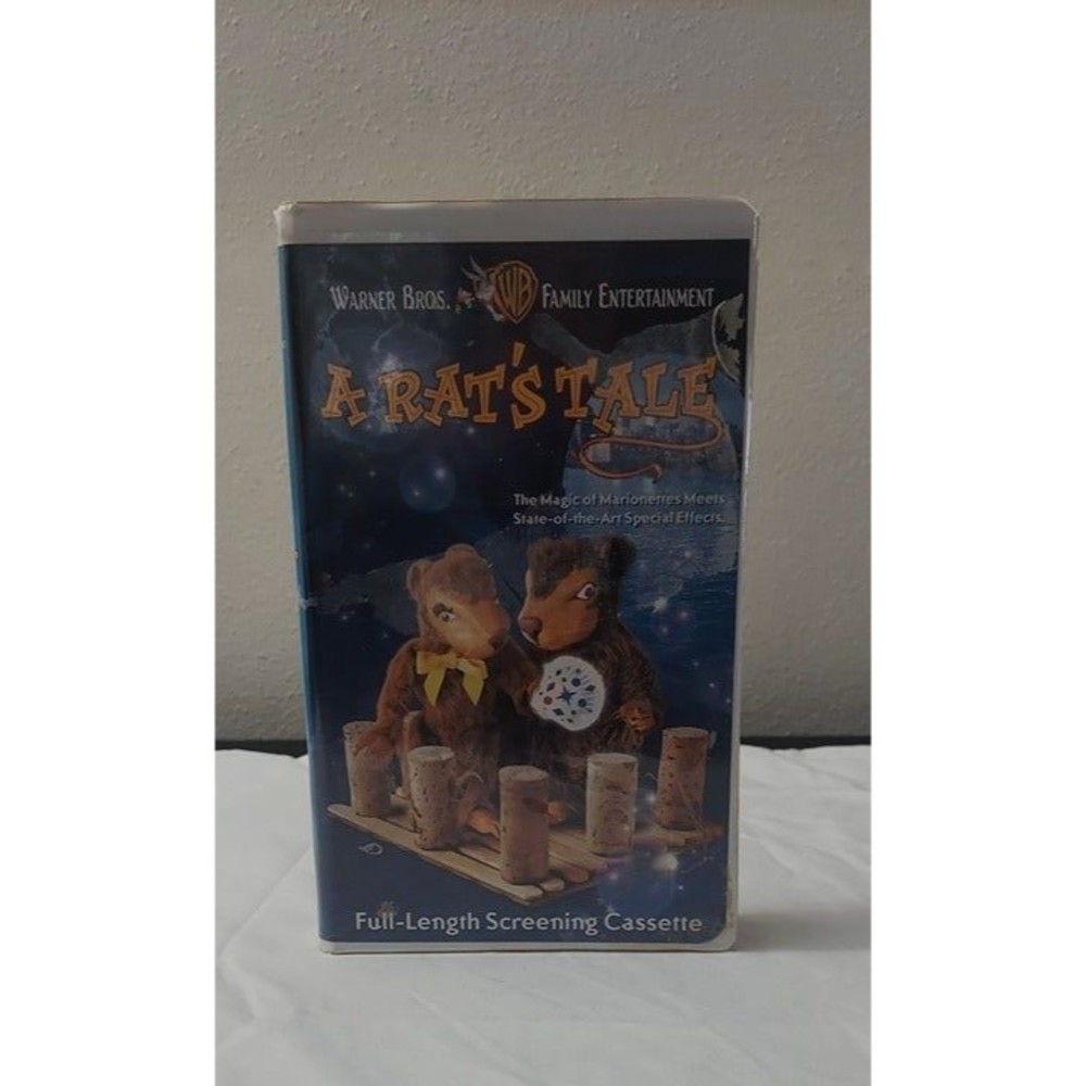 A Rat's Tale VHS Rare Screener Promo Issue Video Store Owners Copy Clamshell